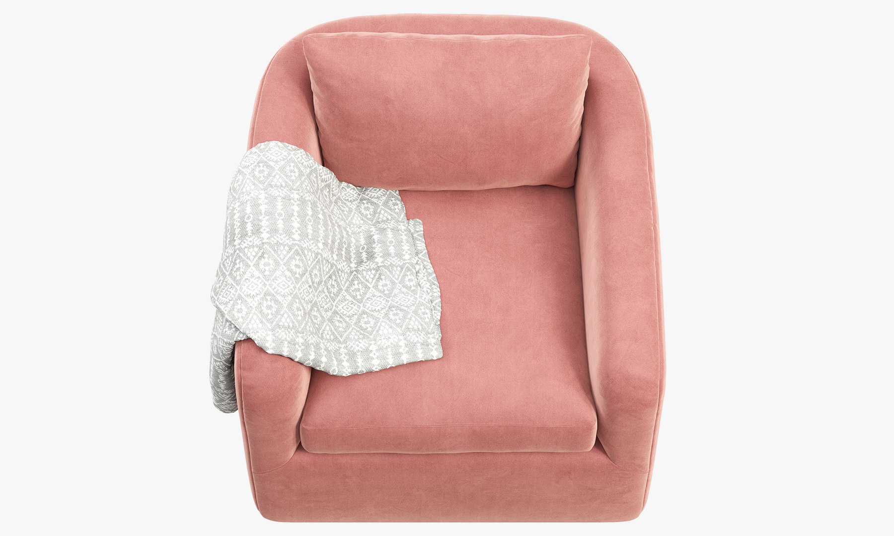 Joybird Amelia Swivel Chair 3D model TurboSquid 2056778