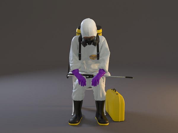 Biohazard Suit Female ACC 2130010 3D 모델 - TurboSquid 1528009