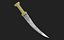3D persian daggers set model