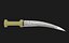 3D persian daggers set model