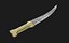 3D persian daggers set model