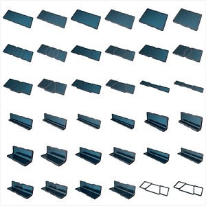 Scifi Screen Windows PBR 3D