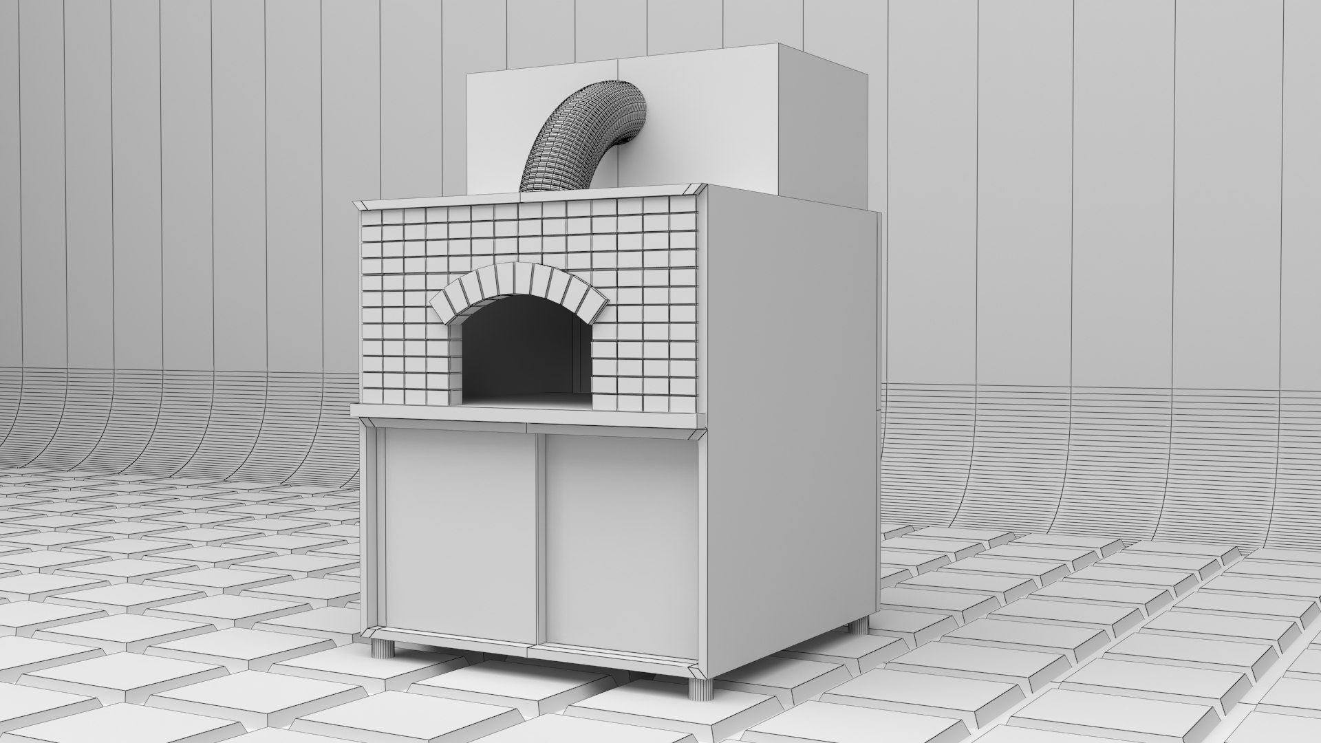 Bakery Oven 3D Model - TurboSquid 1964229