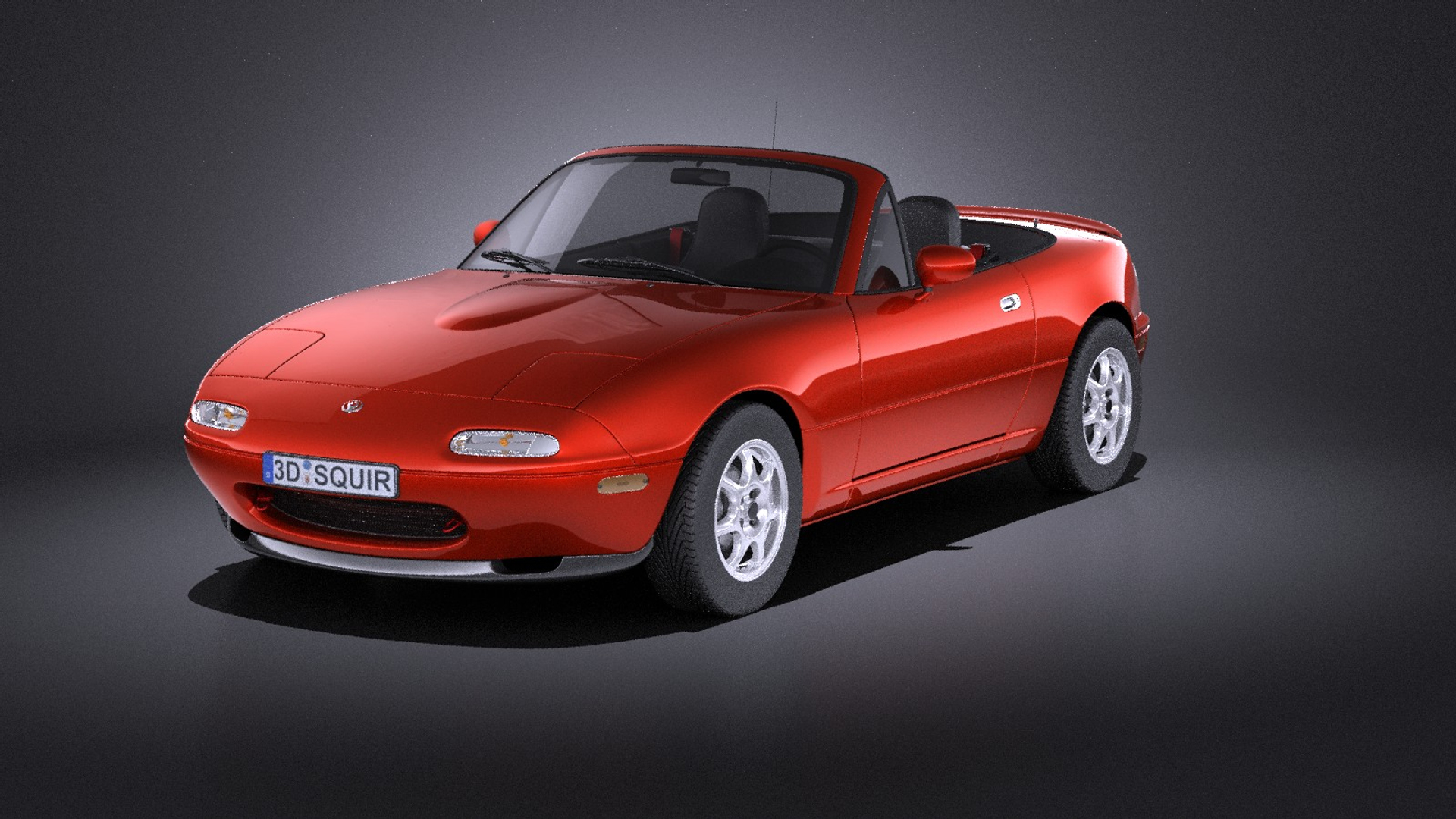 Mazda Mx-5 Miata 3d Model