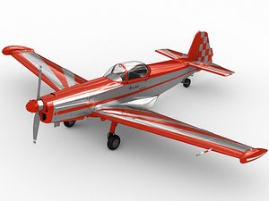 zlin z526 afs 3d model
