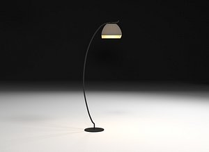 3D Aladino Floor lamp Armani Case model