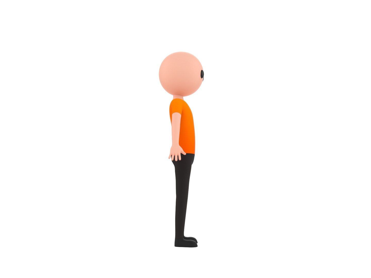 3D Model Character119 Rigged Stick Man - TurboSquid 1758193