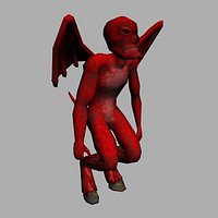 lowpoly demon