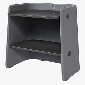 3D Bonaldo bedside table Parentesi model