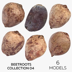 Beetroots Collection 04 - 6 models 3D model