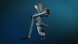 3d model of meat grinder