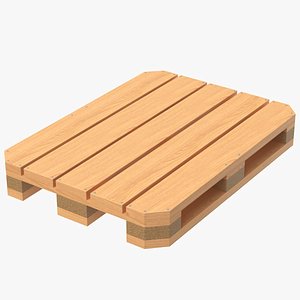 Detailed Wooden Pallet