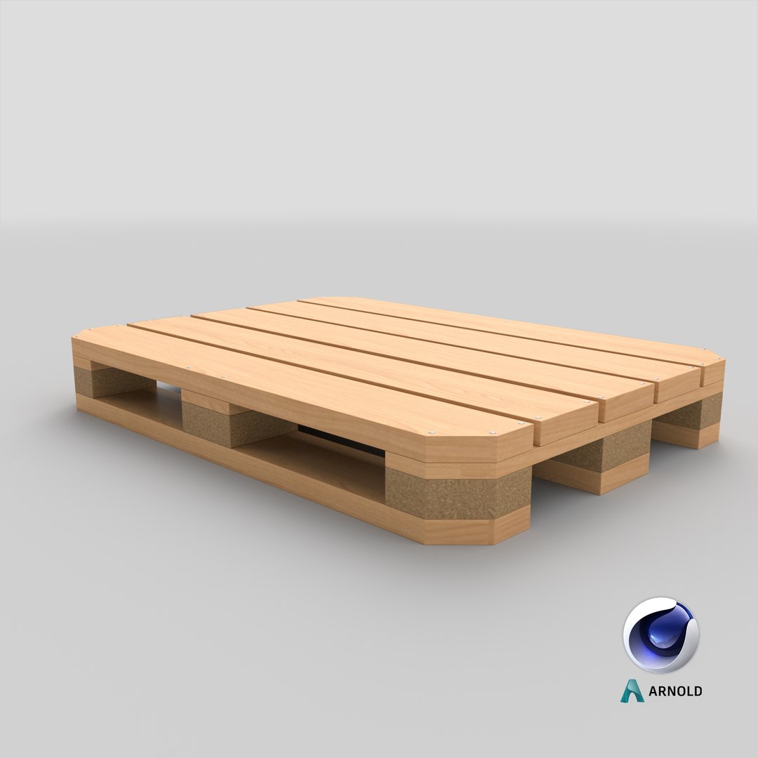 Detailed Wooden Pallet Model - TurboSquid 2093399