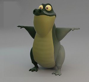 Cartoon Crocodile