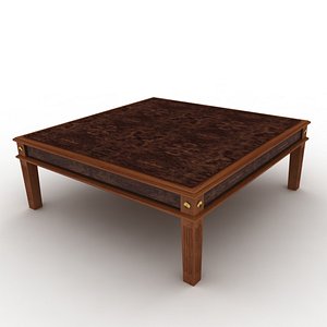 coffee table 3d 3ds