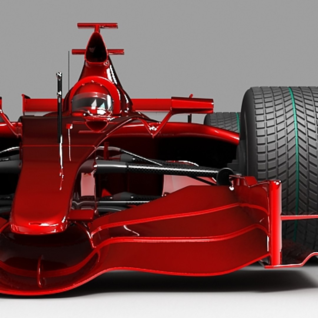 F1 Race Car 3d Max