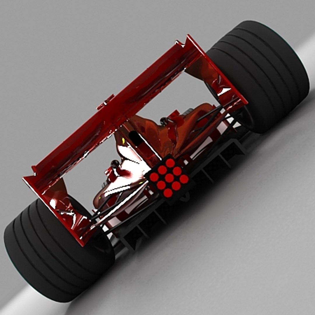 F1 Race Car 3d Max