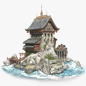 chinese house 3D model
