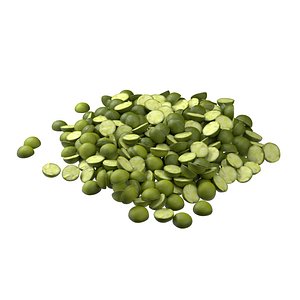 Split pea pile