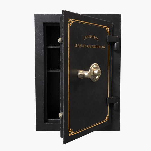 old safe 3D model