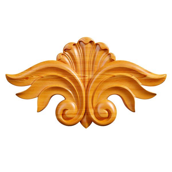 Decor Molding wood 130x73mm 3D 모델 TurboSquid 2103338
