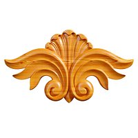 Decor Molding wood 130x73mm