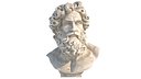 Zues head bust