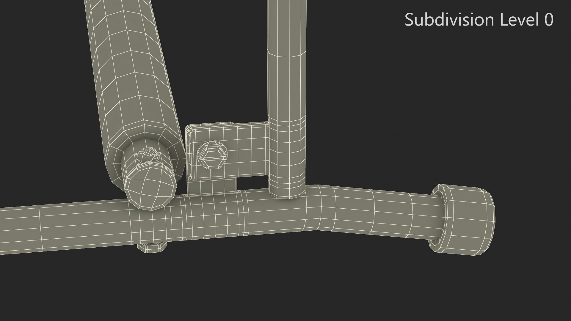 3D Guitar Stand Rack - TurboSquid 2346043