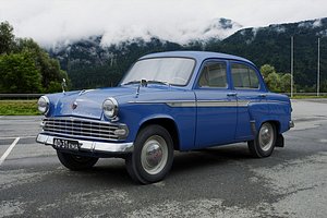 3D mzma moskvitch-403ie 1963 40 model