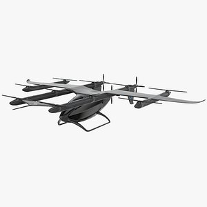 Flying Taxi AutoFlight - Gray