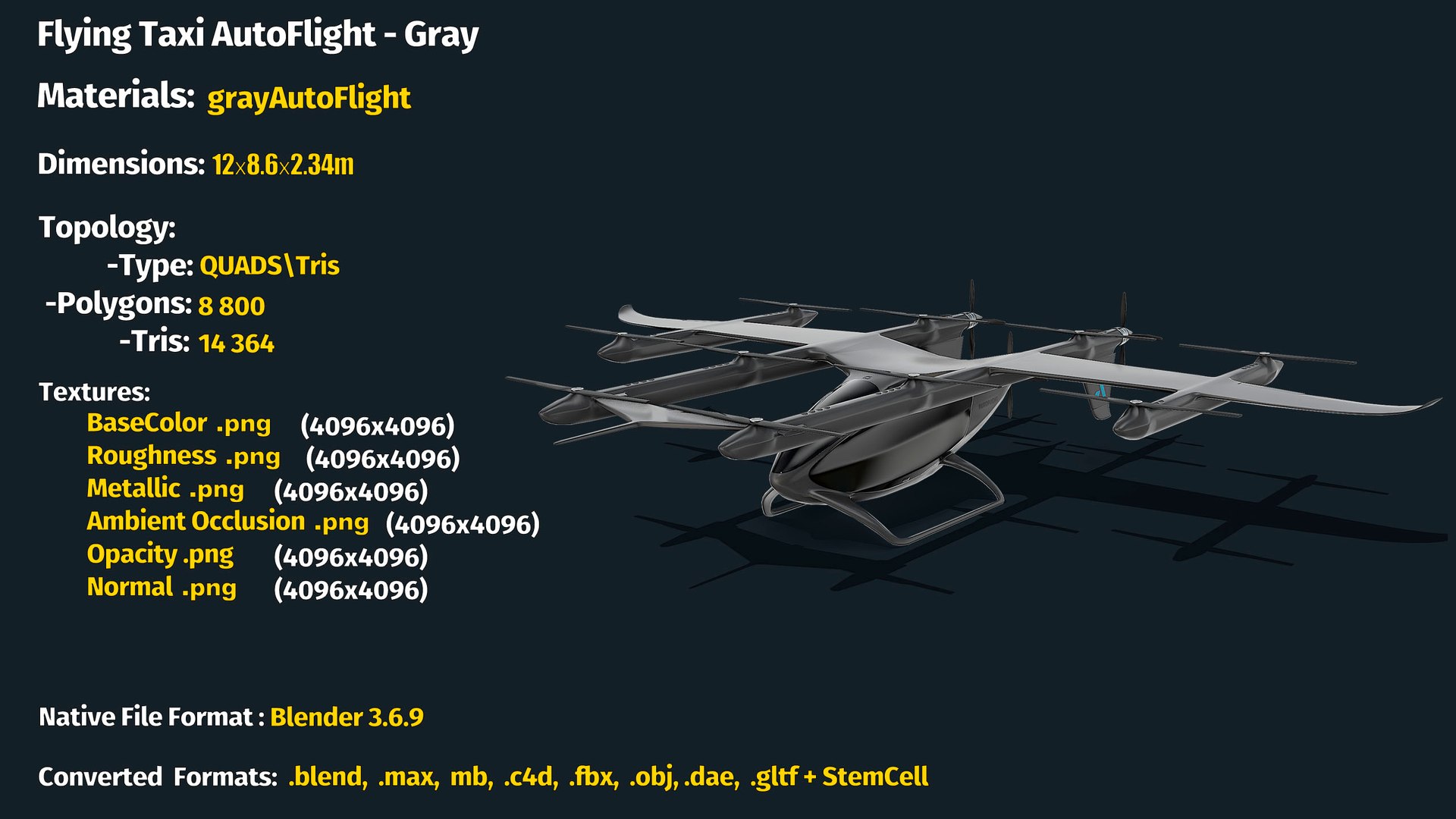 3D Flying Taxi AutoFlight - Gray model https://p.turbosquid.com/ts-thumb/O9/QyKwHT/WI/info/jpg/1711204698/1920x1080/fit_q87/512863ceb3fc7774e5faef478aebe341f9e45b43/info.jpg