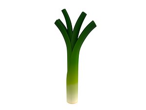 leek cartoon model