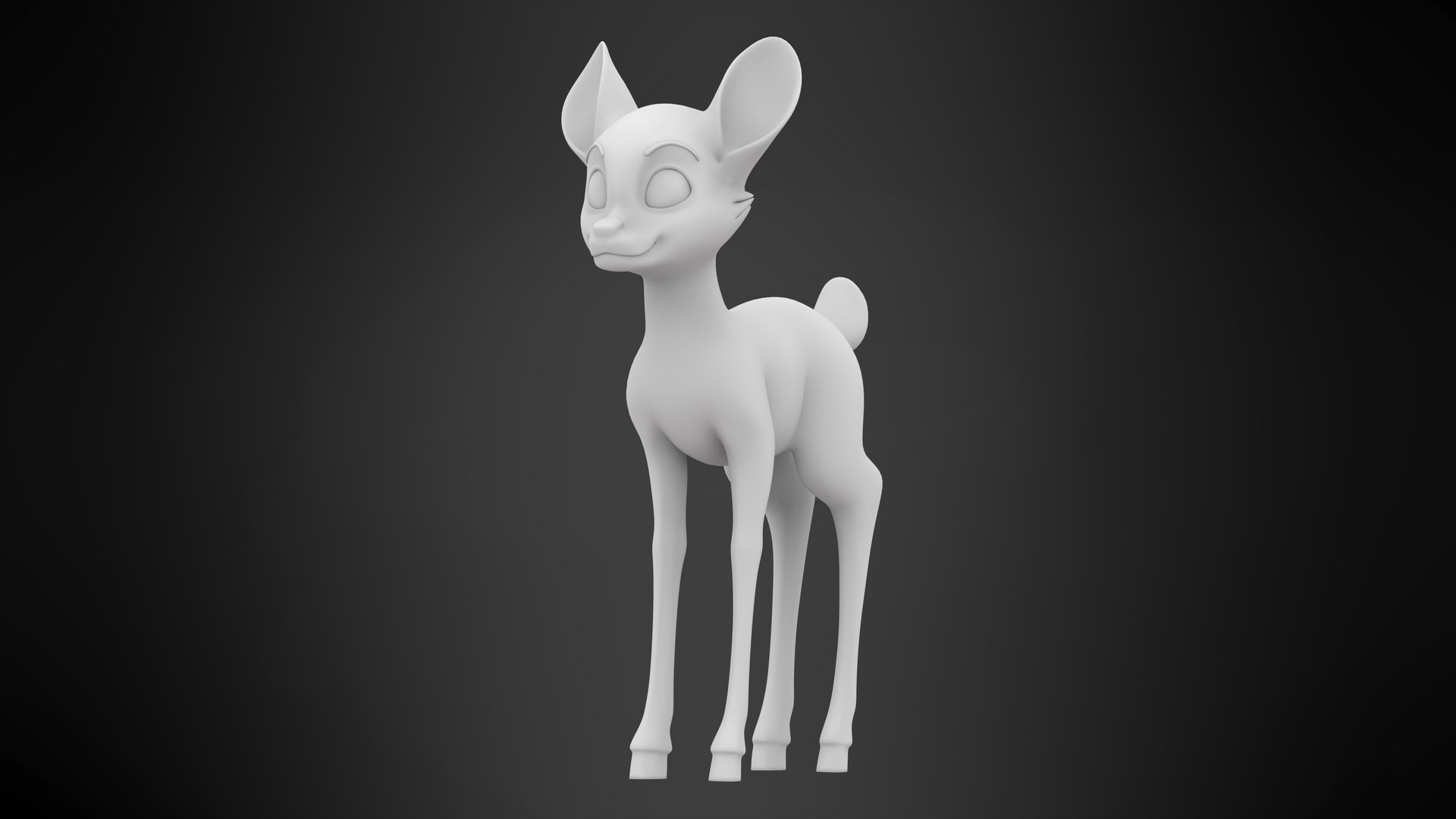 Deer Cub 3D Model - TurboSquid 1653600