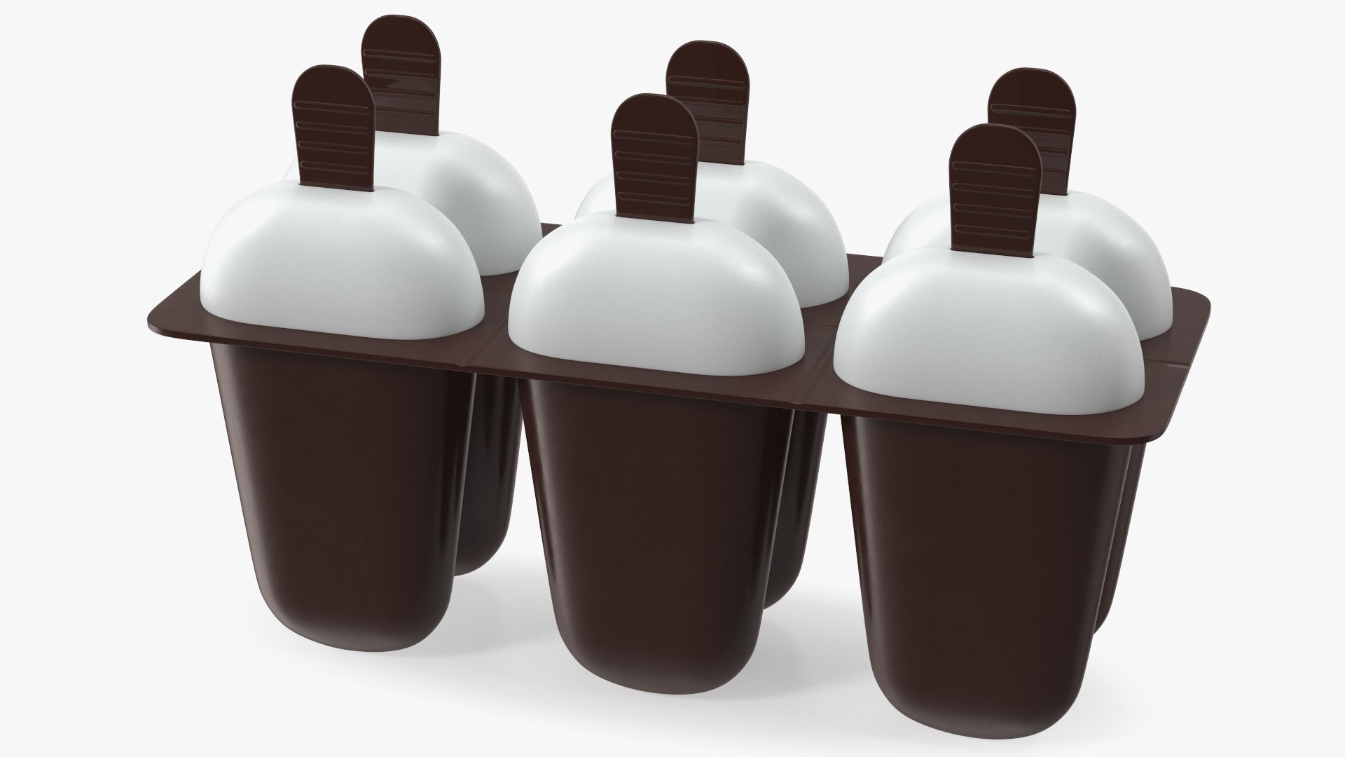 Ice Cream Popsicle Freezer Mold 3D model preview