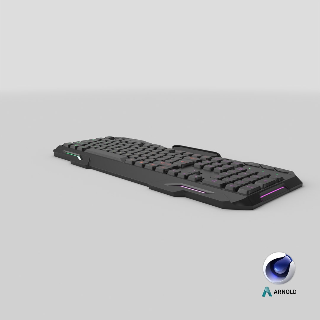3D Computer Keyboard Model - TurboSquid 1817464
