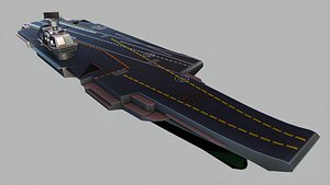 Aircraft Carrier TP14 3D model
