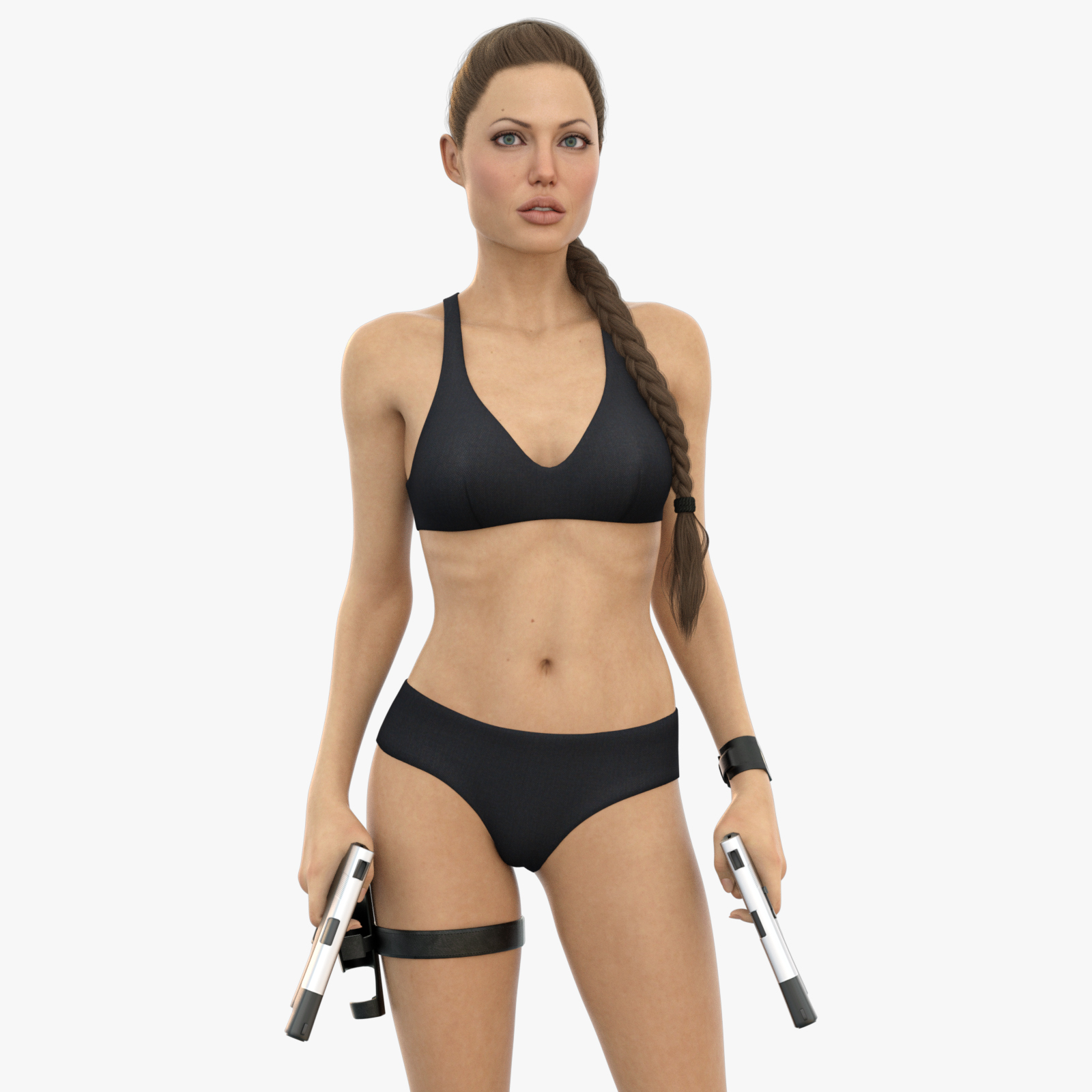 Modelo 3d Lara Croft Traje De Película V3 Turbosquid 1759050