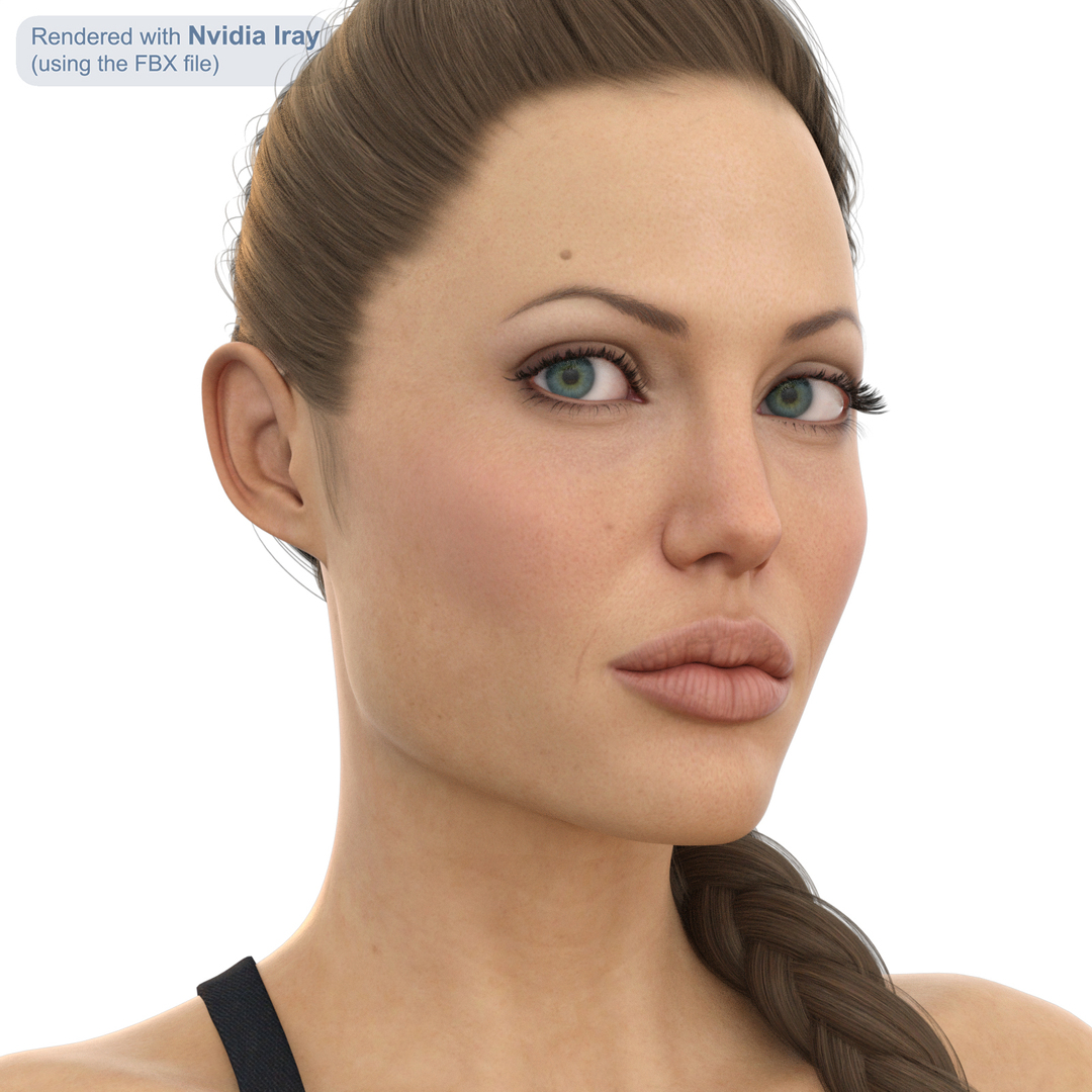 Modelo 3d Lara Croft Traje De Película V3 Turbosquid 1759050