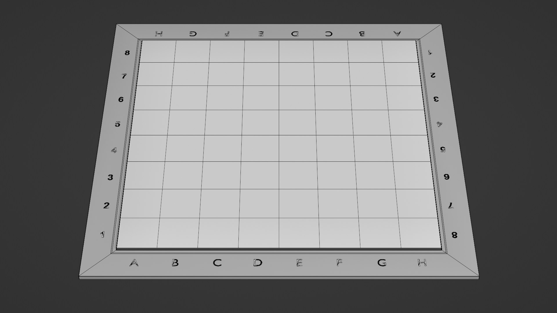 3D Chess Board - TurboSquid 2104203