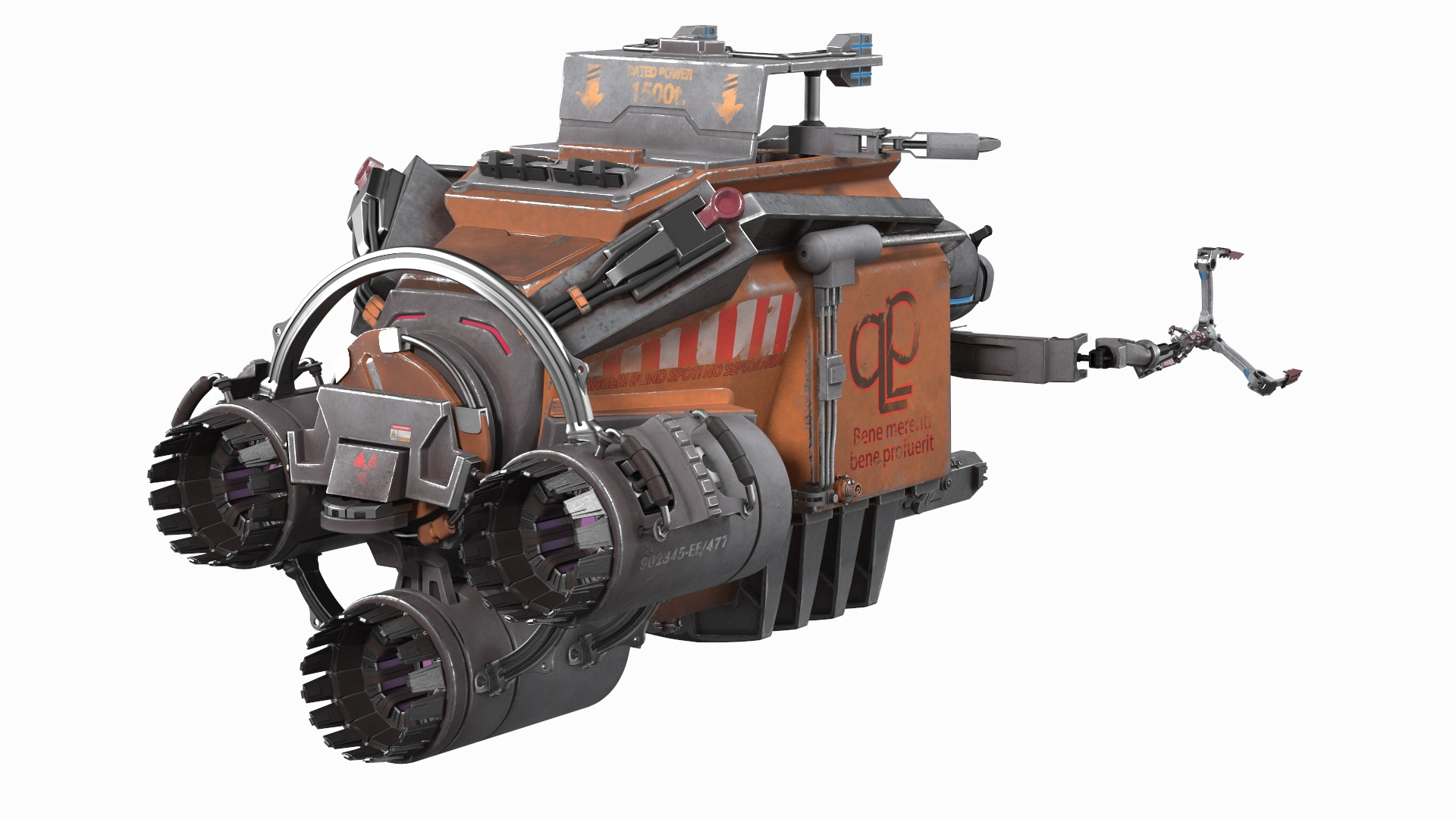 sci fi space debris 3D model https://p.turbosquid.com/ts-thumb/O9/jTRrCK/ovqqgW48/sci_fi_space_debris_collector_360/jpg/1580431837/1920x1080/turn_fit_q99/c21630ee32115b723e36da56464f4fe751b18044/sci_fi_space_debris_collector_360-1.jpg