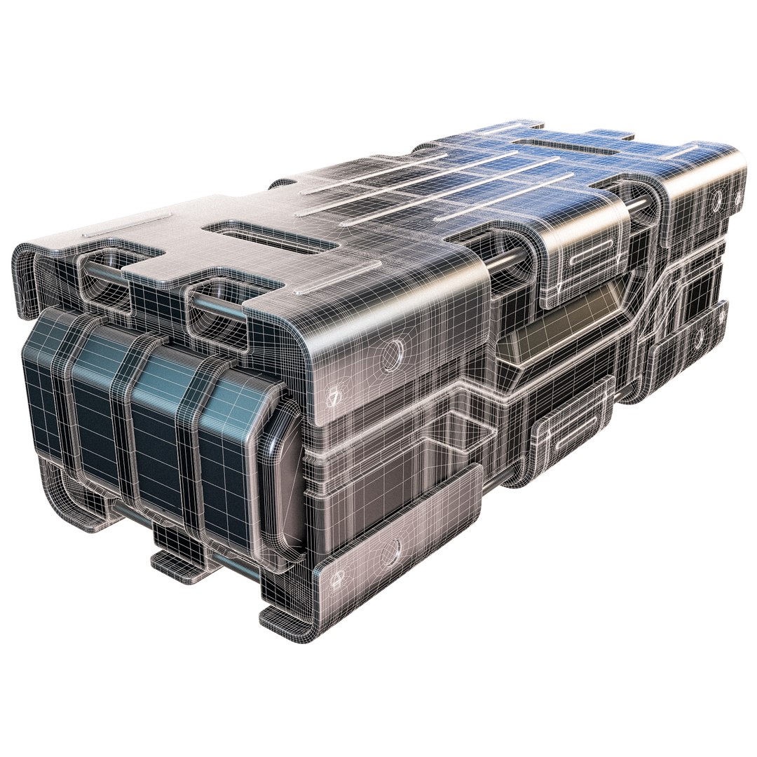 Military Crate 3D Model - TurboSquid 1312775