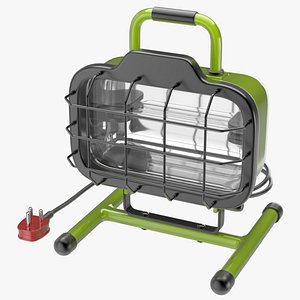 3D Model Halogen Work Light - TurboSquid 1412345