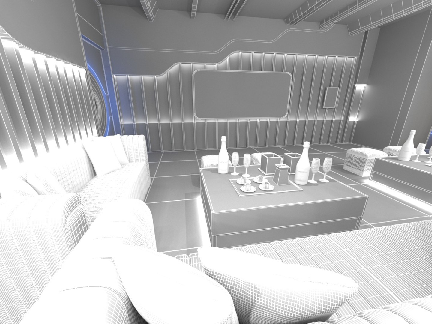 3D Model Bar Box 1 - TurboSquid 2000317