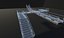 Puente SCI-FI modular lowpoly y highpoly con escalón