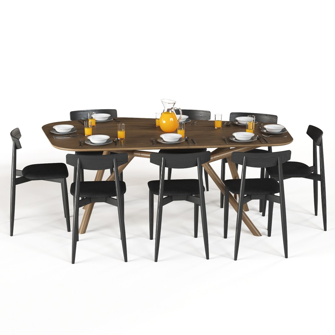 3D Table Miniforms Otto Chair - TurboSquid 1212999