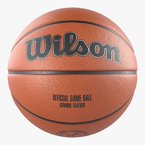 Wilson Basketball Ball - Clean 3D model