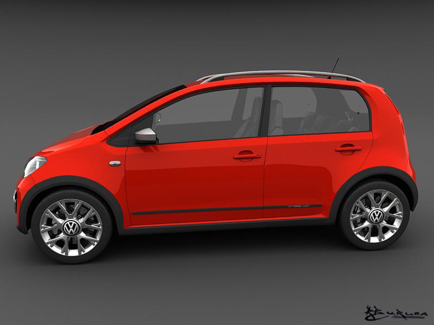 Volkswagen Cross 2014 3ds
