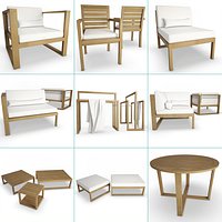 Siena Outdoor Wooden Furniture Set