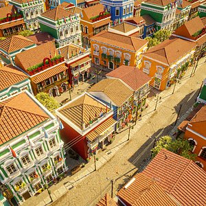 SOUTH AMERICAN BUILDING PACK WITH DEMO FILE 3D model