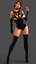 Asian Dominatrix 3D model
